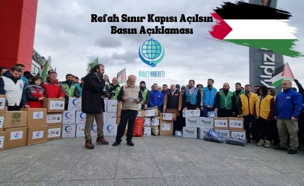 Refah Sınır Kapısı Açılsın