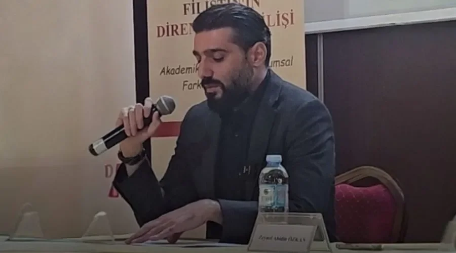 Ramazan Tunç Filistin'in Direnişi ve Dirilişi Akademik Çalıştayında Konuştu